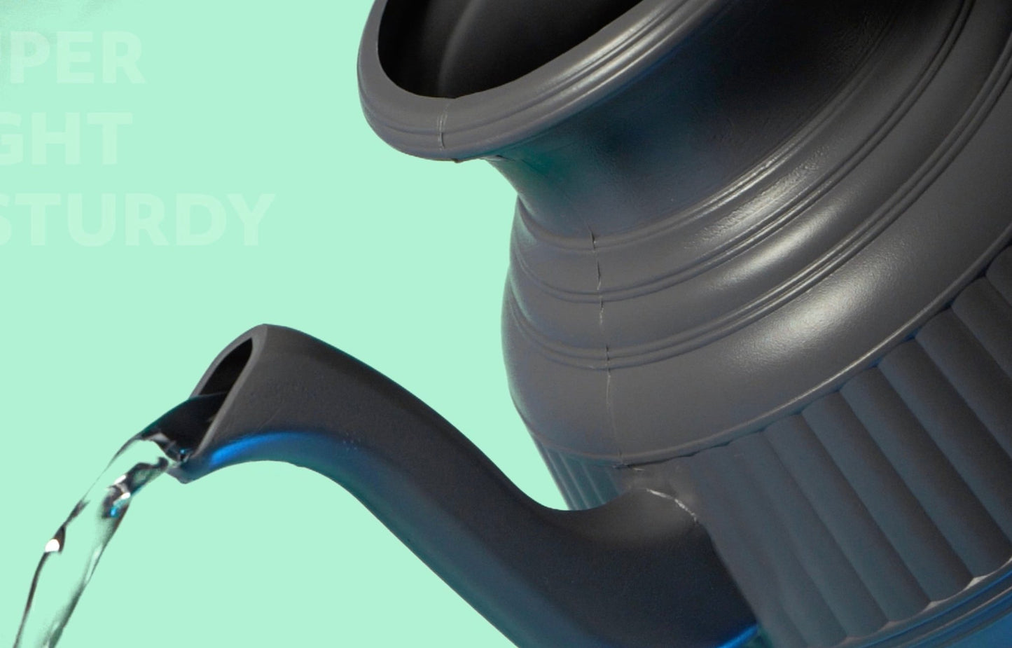 Lota | Bodna | Toilet Wash Jug | 2.25 liters | Plastic (Gray) - Desify