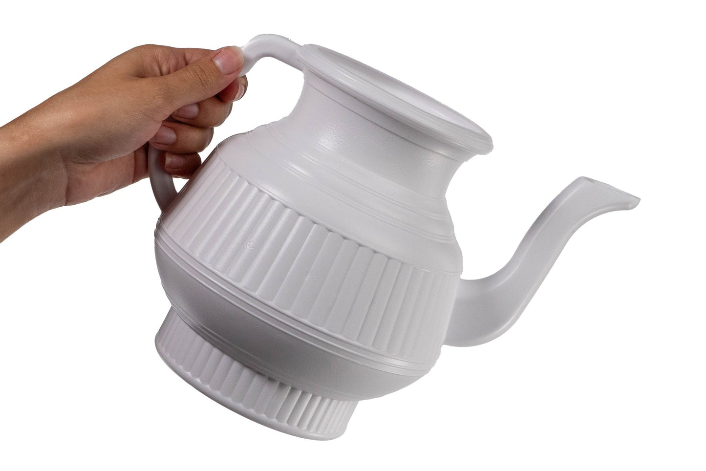 Lota | Bodna | Toilet Wash Jug | 2.25 liters | Plastic (White) - Desify
