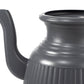 Close-up of Gray 2.25L Lota and Bodna toilet wash jug spout and opening