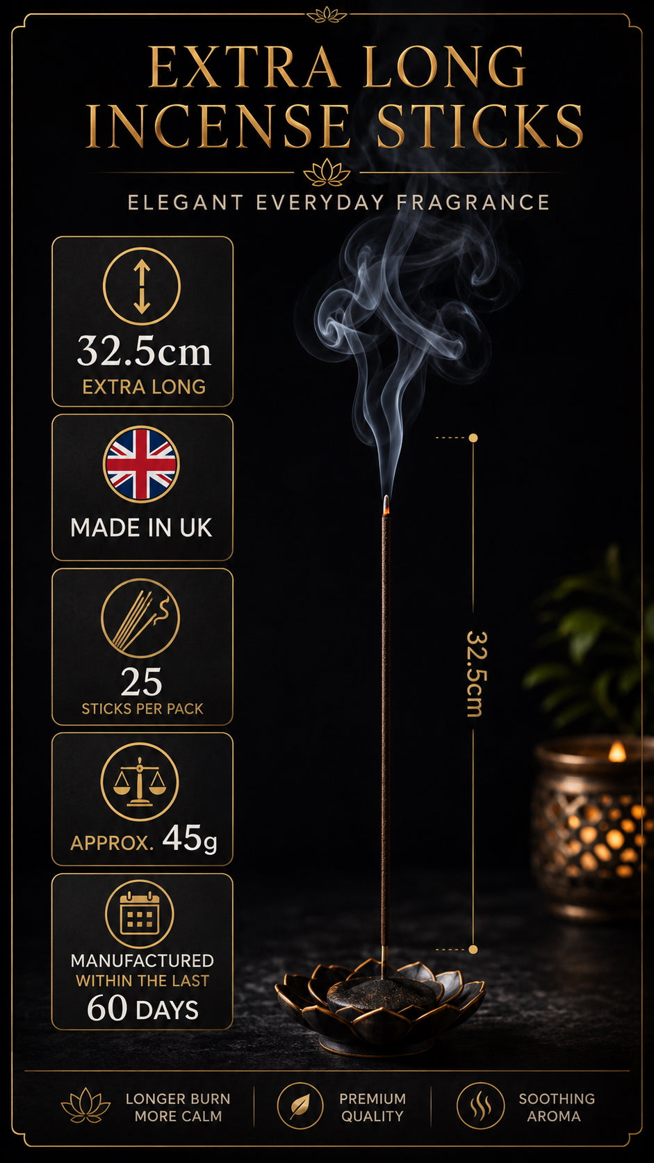 Premium Incense / Joss Sticks